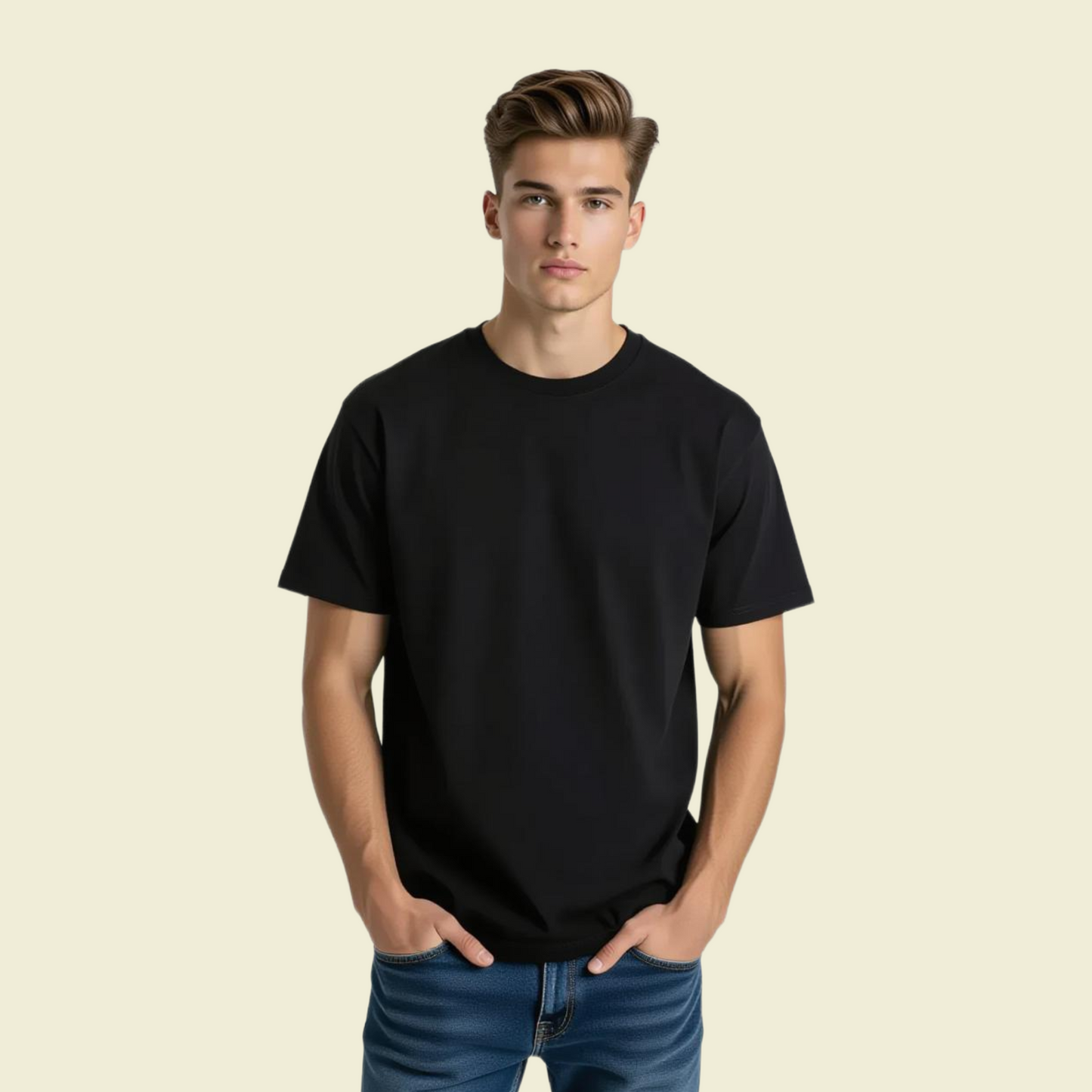 Men's Plain Oversized Classic T-Shirt