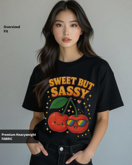 Sweet but Sassy Women's Oversized Classic T-Shirt