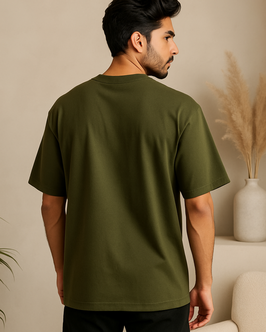 Olive Eternal Oversized T- shirt