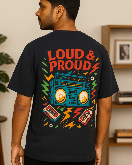 Navy Vibes Oversized Classic T-Shirt