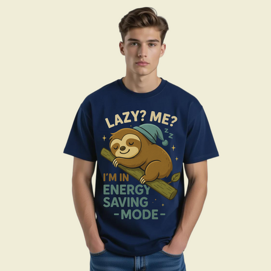 Lazy? Me? Oversized Classic T-Shirt