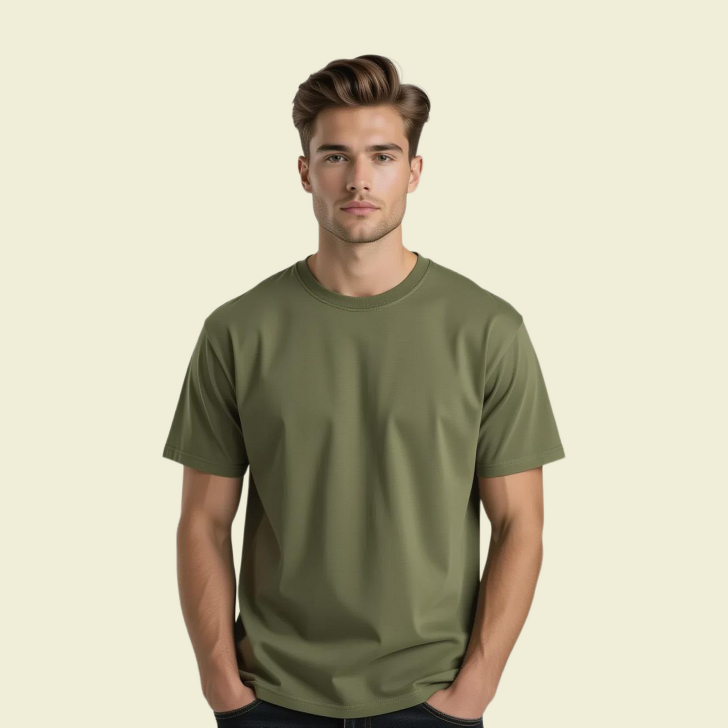 Men's Plain Oversized Classic T-Shirt