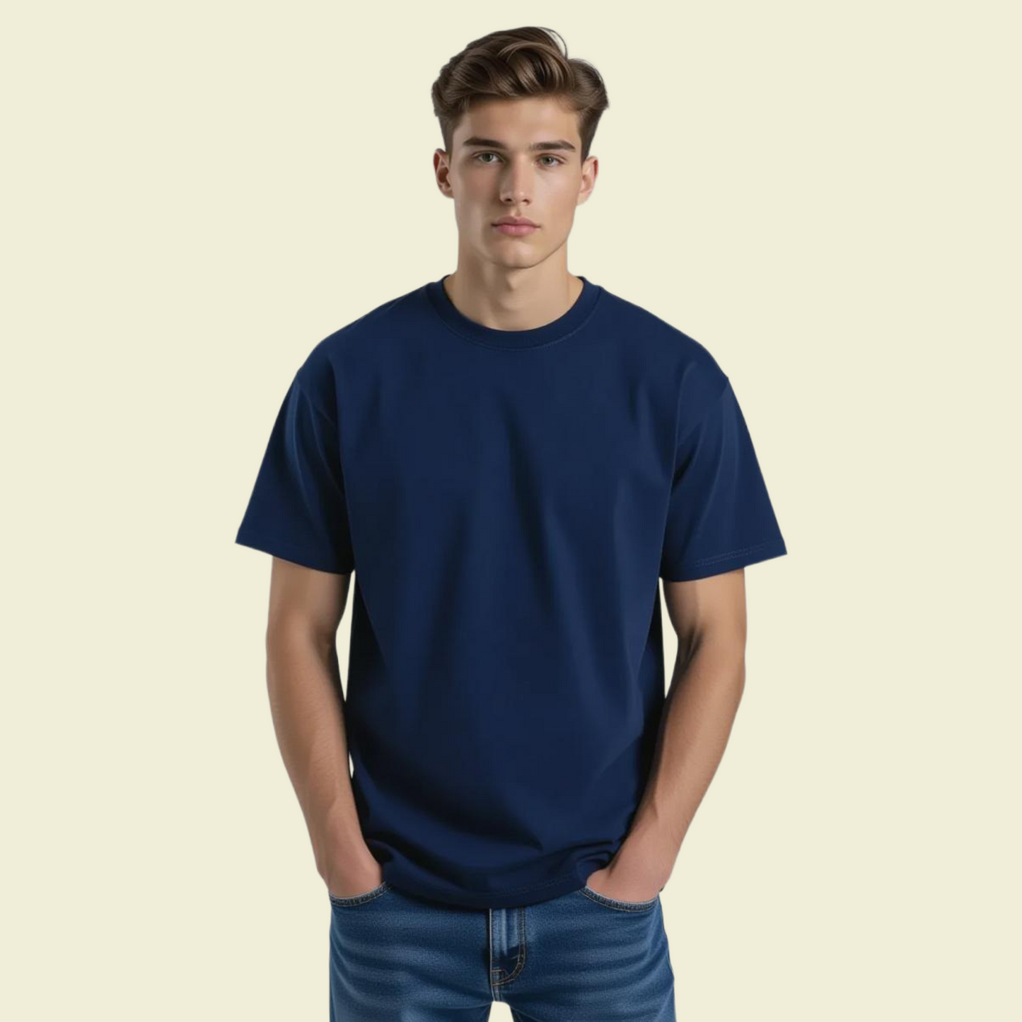 Men's Plain Oversized Classic T-Shirt