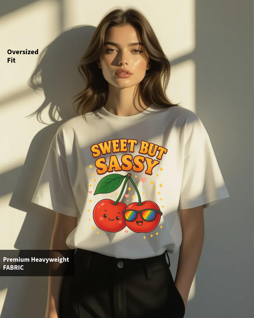 Sweet but Sassy Women's Oversized Classic T-Shirt