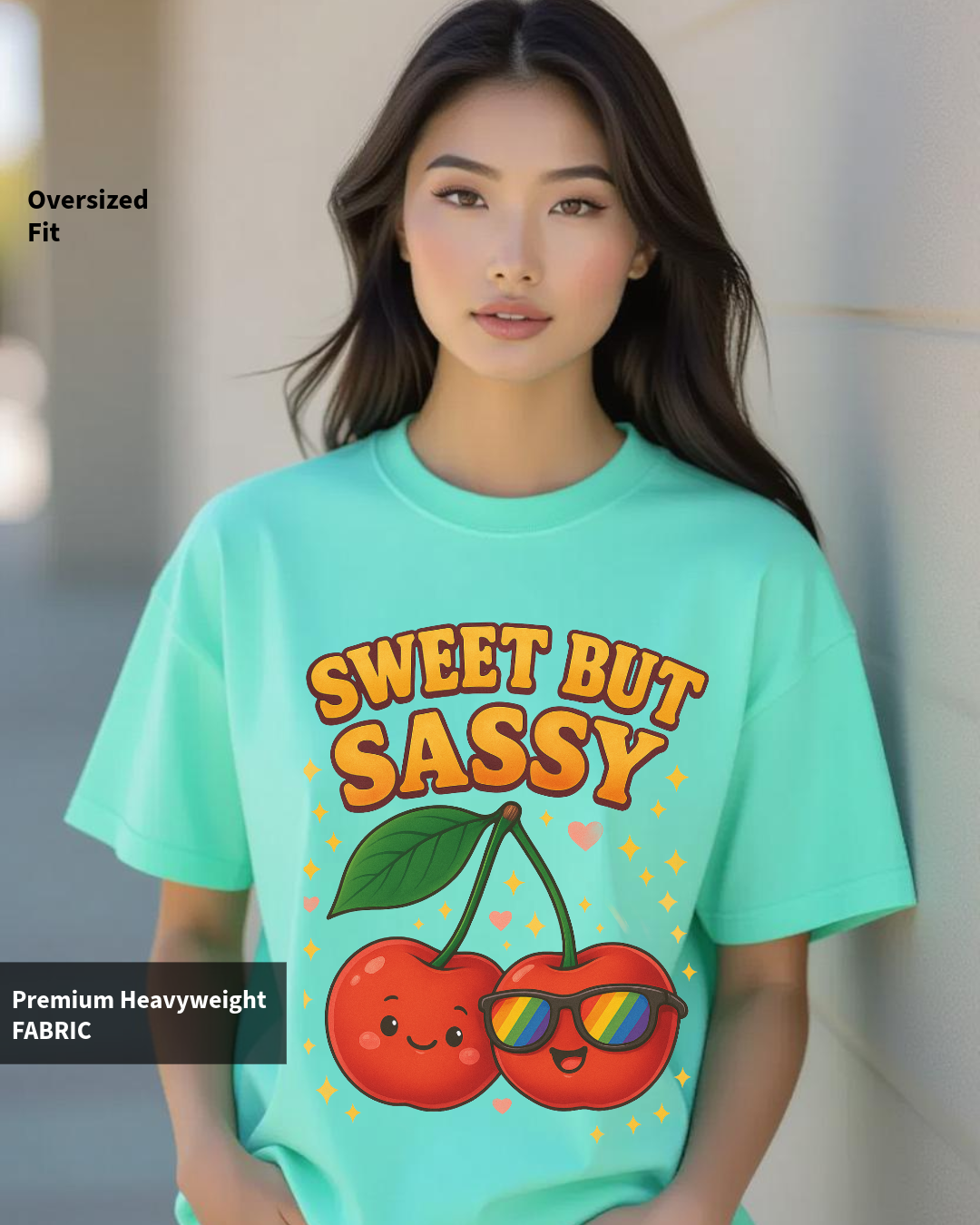 Sweet but Sassy Women's Oversized Classic T-Shirt