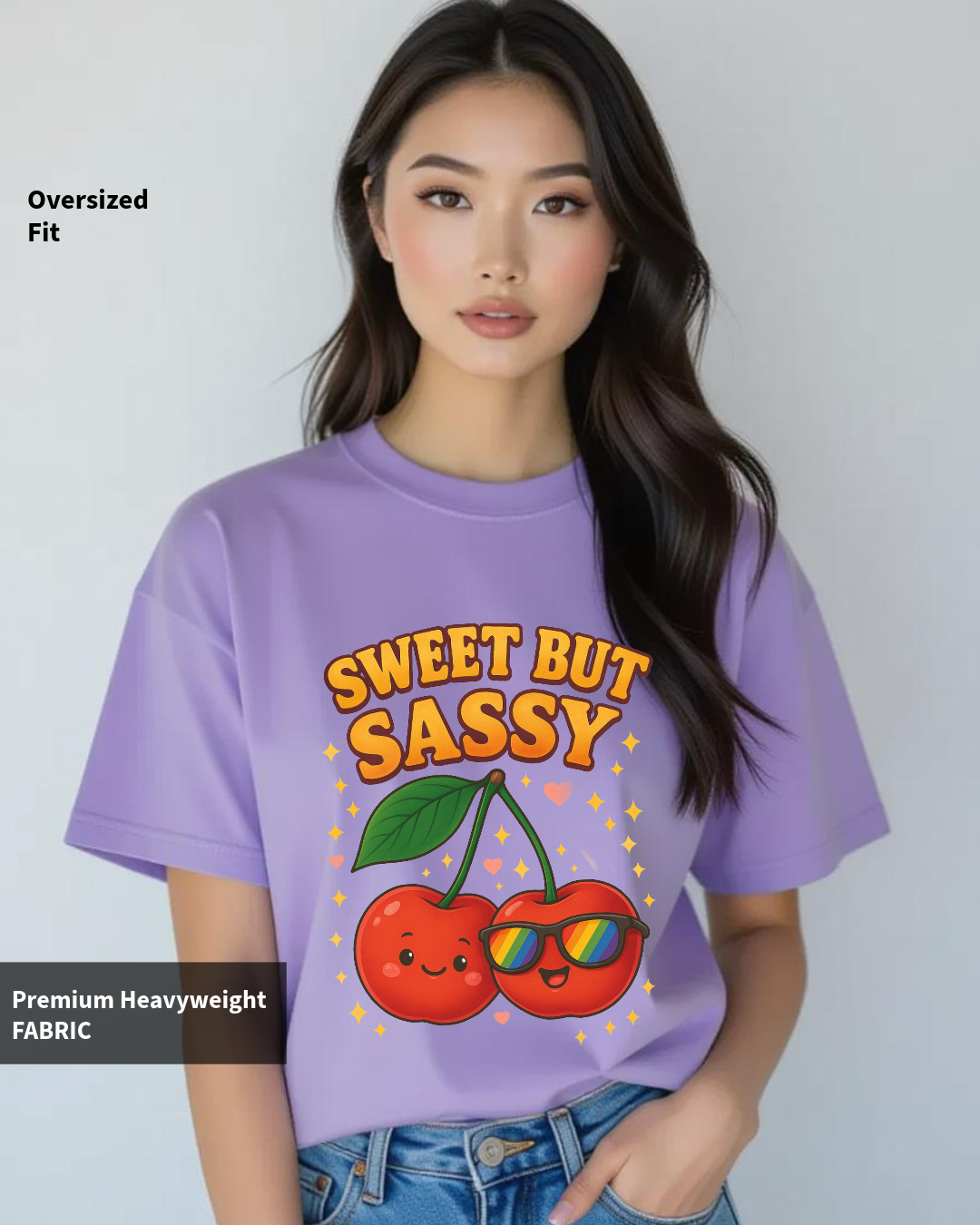 Sweet but Sassy Women's Oversized Classic T-Shirt