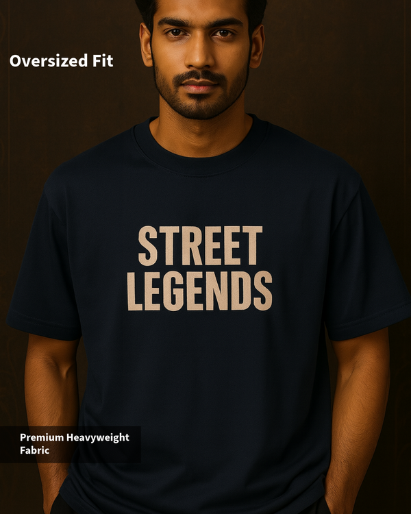 Navy Street Legend Oversized T-Shirt