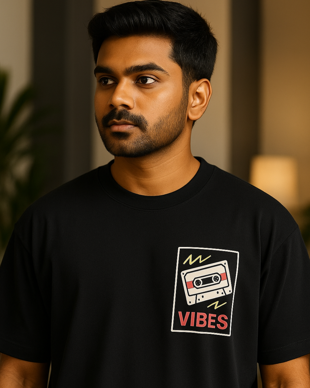 Black Vibes Oversized Classic T-Shirt
