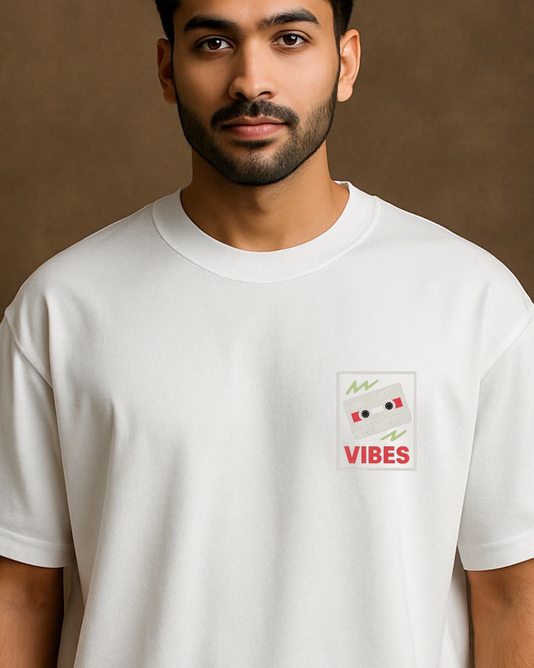 White Vibes Oversized Classic T-Shirt