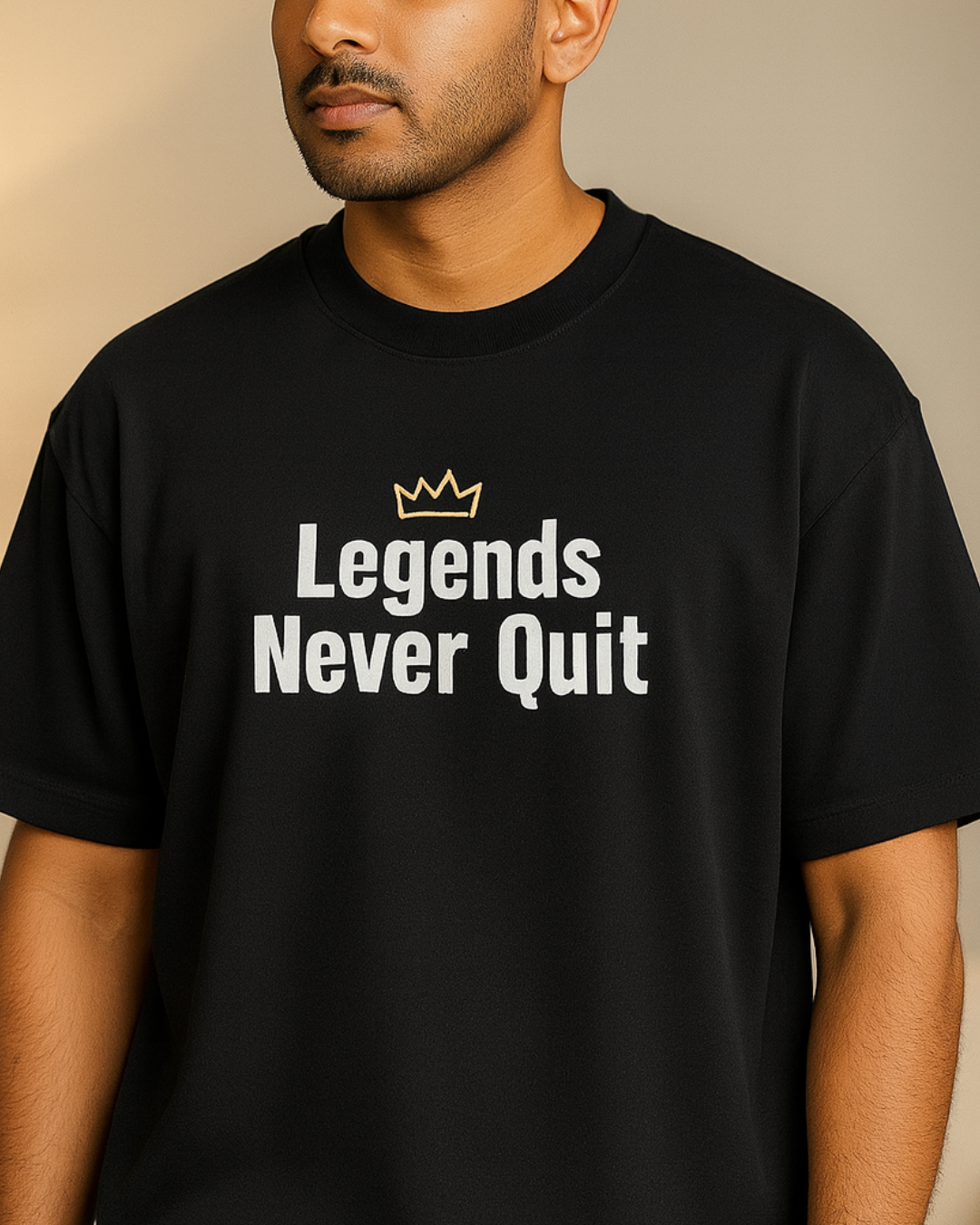Black Legend Oversized Classic T-Shirt