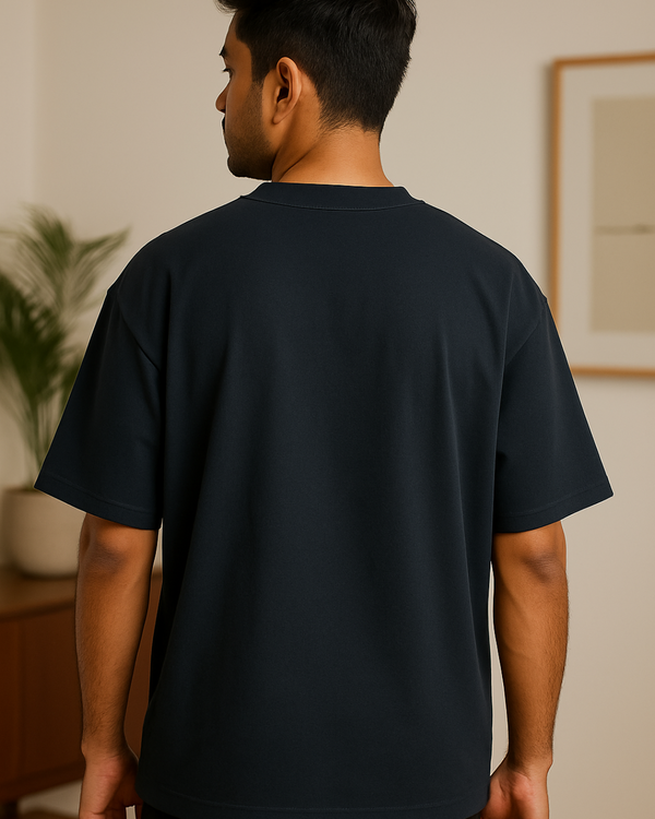 Navy Legend Oversized  T-Shirt