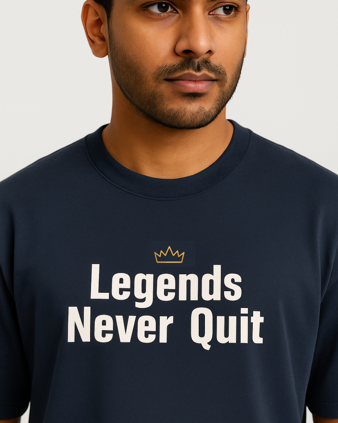 Navy Legend Oversized  T-Shirt
