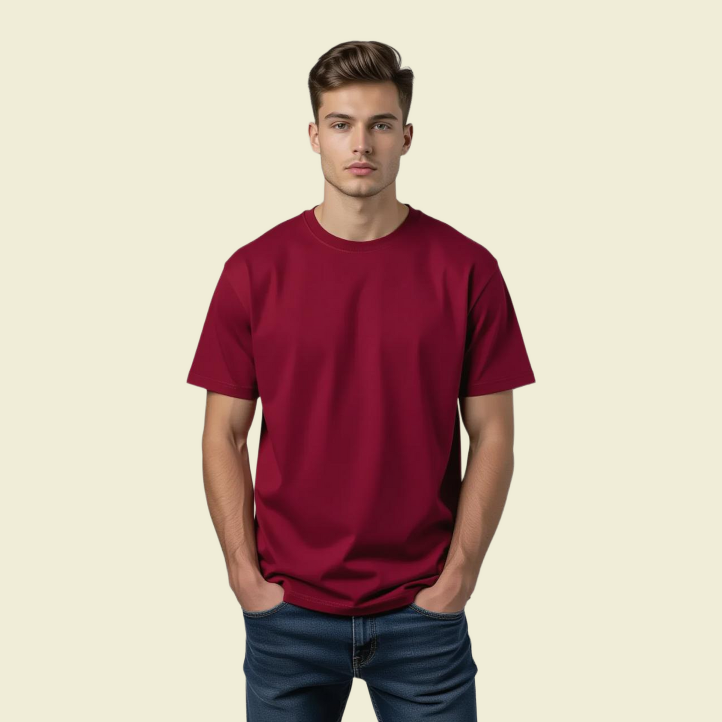 Men's Plain Oversized Classic T-Shirt