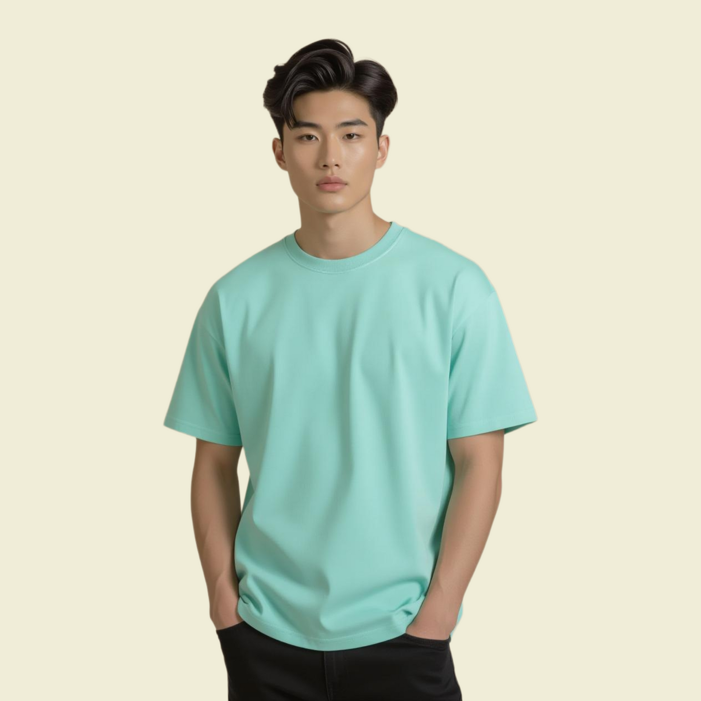 Men's Plain Oversized Classic T-Shirt